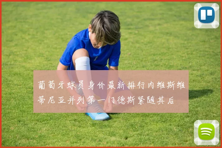 葡萄牙球员身价最新排行内维斯维蒂尼亚并列第一门德斯紧随其后